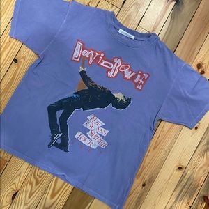 NWT Daydreamer David Bowie Tour Tee sz M